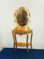 CONSOLLE E SPECCHIO IN LEGNO
