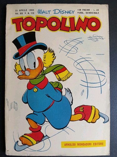 Topolino libretto originale - topolino,