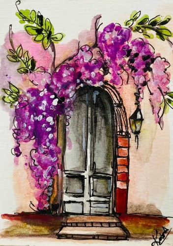 Quadro acquerello originale