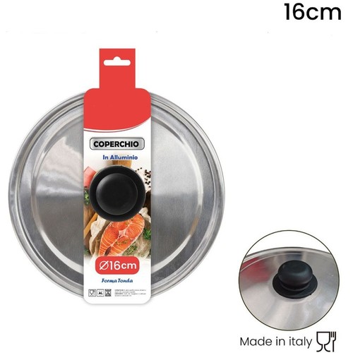 Coperchio alluminio tondo - in,