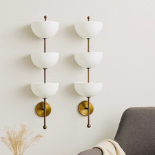 Applique rare in ottone stile