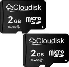 2Pack Micro SD Card 2GB Scheda