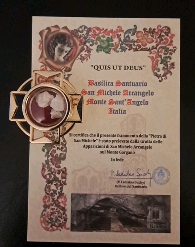 Santino holy card reliquia - ,