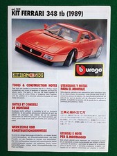 (B27) BURAGO KIT FERRARI 348