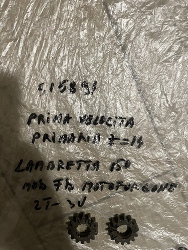 Prima velocità primaria 14 - primaria, z-14