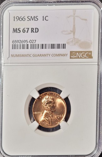 1966 sms lincoln cent ngc - 1966,