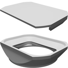 Lens Hood for Fujinon XF 18-55mm f/2.8-4 R LM OIS Square Professional