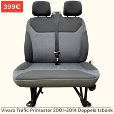 Sedile doppio Opel Vivaro