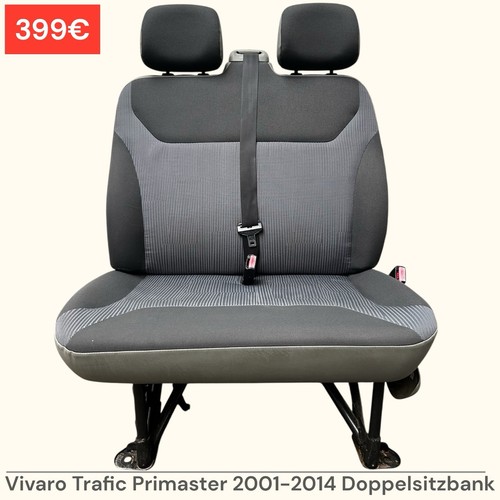 Sedile doppio opel vivaro - sedile,