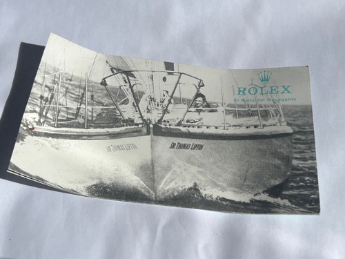 Rolex leaflet reloj del - leaflet, el