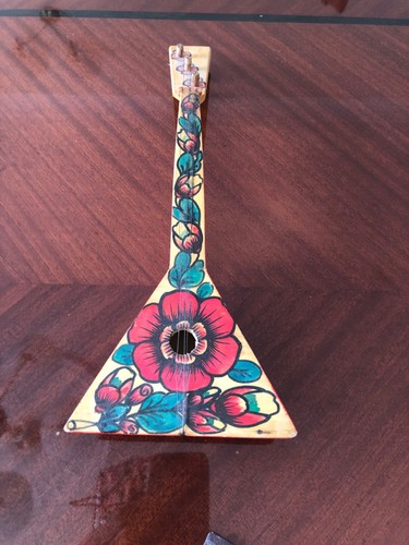Ornamento balalaikab legno - ornamento, in