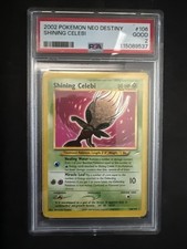 Shining Celebi Holo Card Neo