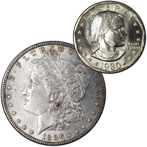 1886 morgan dollar circa - 1886,