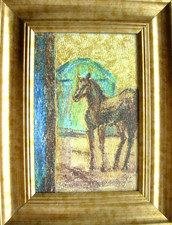 Cavallo incorniciato originale