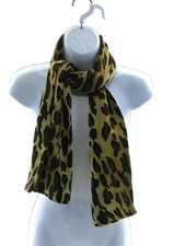 Sciarpa donna marrone stampa