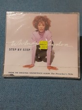 WHITNEY  HOUSTON - STEP  BY STEP. CD SINGOLO SIGILLATO 