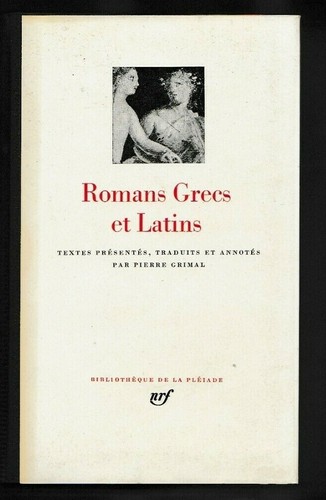 Pleiade romans grecs et - pleiade,