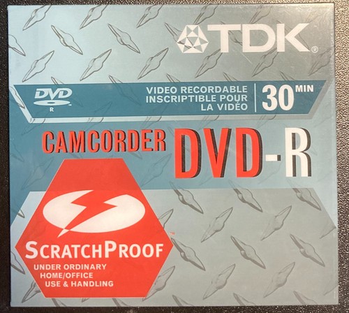 Tdk scratch proof mini dvd - tdk,