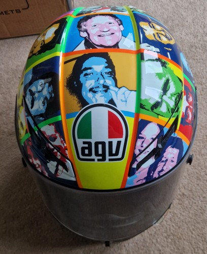 Casco rossi faces - raro, gp