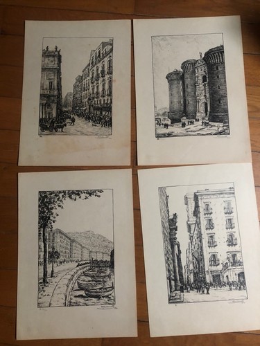Litografie napoli antonio - napoli.,