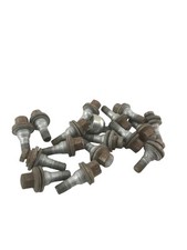 N.16 BULLONI RUOTE CERCHI IN LEGA CON ANTIFURTO CITROEN C3 PICASSO (2010) 1.4 B