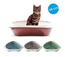 Lettiera scoperta 49 cm per