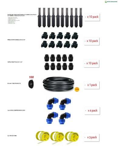 Kit hunter srm popup tubo - srm, pn6