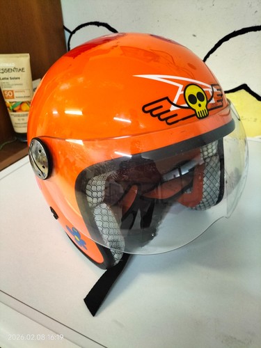 Casco moto omologato - axo, bimba