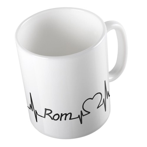 Tazza caffè roma ceramica - roma,