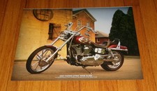 Foglio brochure vendita Harley