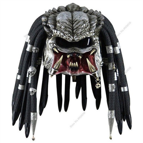 Casco moto predatore halloween - casco,