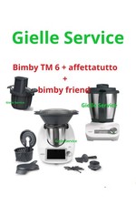 VORWERK BIMBY TM6 + Bimby friend + affettatutto garanzia 24 da expo come nuovo!!