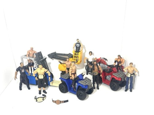 Wwe mattel wrekkin - mattel, bundle