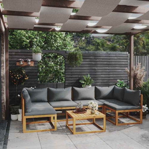 Set divani massello acacia - set,