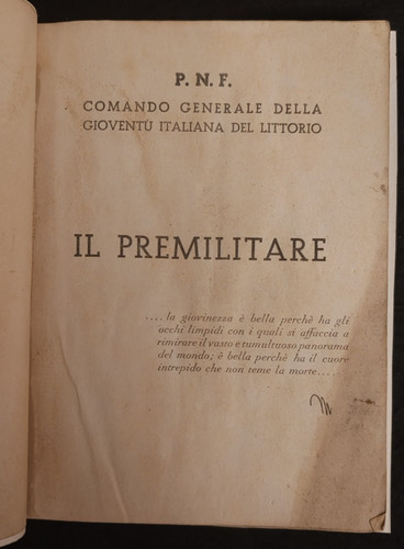 Premilitare p n f - il,