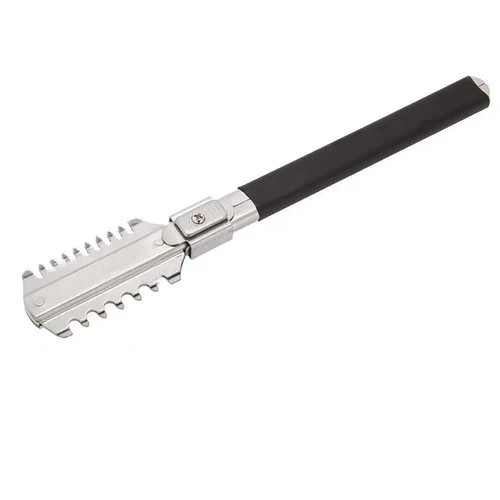Pettine rasoio con - rasoio, a