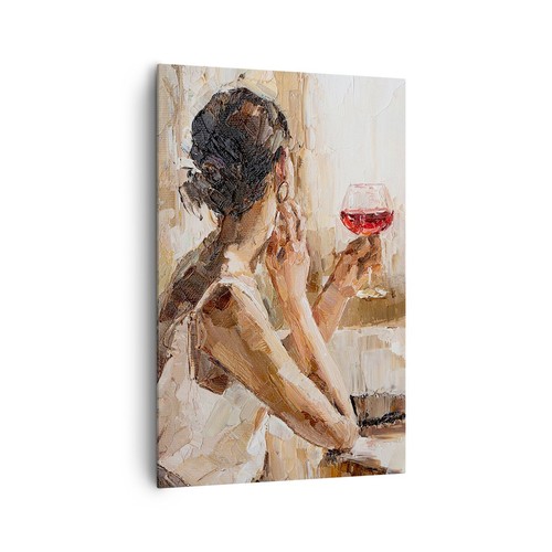 Quadro tela 80x120cm - su, donna