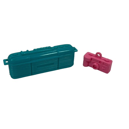 Radio barbie blueboombox - barbie,