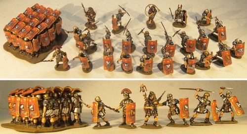Roman imperial legionaries - roman,