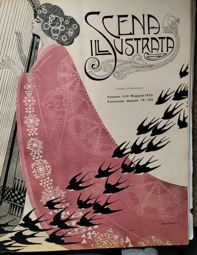 Scena illustrata annata - la,
