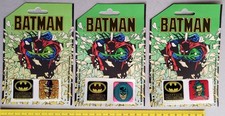 Batman - 6 adesivi flessibili bombati su tre cartoncini - B