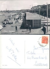 FANO ANNI 50 BELLA ANIMAZIONE SULLA SPIAGGIA DELLA LOCALITA' MARCHIGIANA-64758