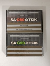 Lotto 2x TDK SA-c 60 90 1979