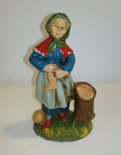 Antico pastore per presepe -