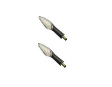 11444 1 PAIR LONG BLACK LED
