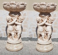 N°2 PUTTO CON VASO VASCHETTA