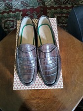 Scarpe In Coccodrillo Lattanzi per Mauro Volponi Forte Dei Marmi Tg 42