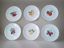Set 12 piatti frutta vintage