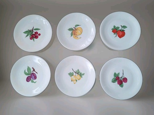 Set piatti frutta vintage - 12,