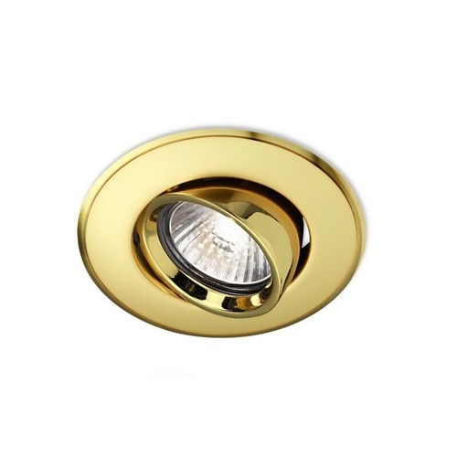 Faretto led incasso oro - faretto,